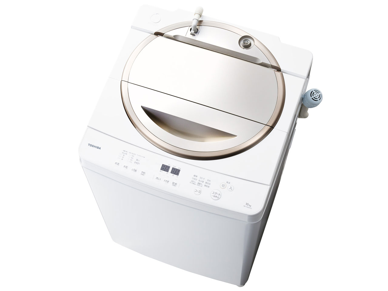 東芝 AW-10SD5(N) 全自動洗濯機「マジックドラム」(洗濯・脱水10kg) サテンゴールド