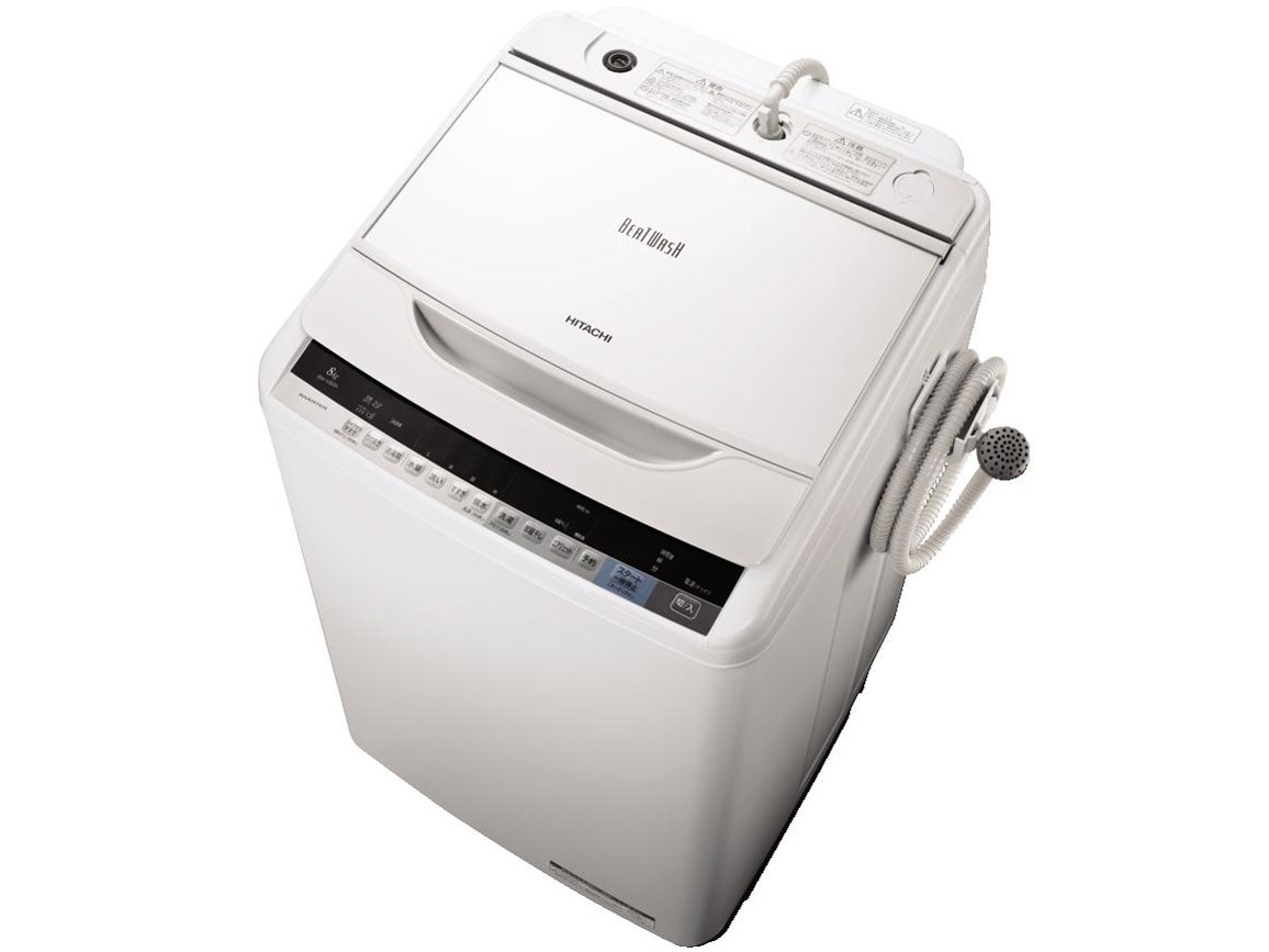 日立 BW-V70A-W 全自動洗濯機(洗濯7.0kg)「ビートウォッシュ」ホワイト
