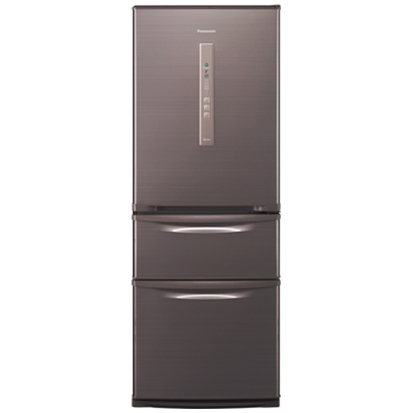 パナソニック 冷蔵庫 NR-C32EML-T 3ドア冷凍冷蔵庫(315L・左開き) シルキーブラウン
